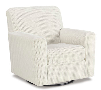 Herstow Swivel Glider Accent Chair - World Furniture Gallery (Newark, CA)