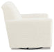 Herstow Swivel Glider Accent Chair - World Furniture Gallery (Newark, CA)