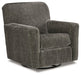 Herstow Swivel Glider Accent Chair - World Furniture Gallery (Newark, CA)