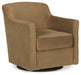 Bradney Swivel Accent Chair - World Furniture Gallery (Newark, CA)