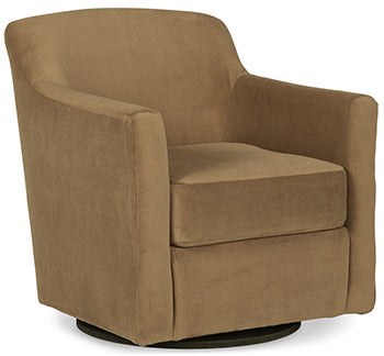 Bradney Swivel Accent Chair - World Furniture Gallery (Newark, CA)