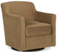 Bradney Swivel Accent Chair - World Furniture Gallery (Newark, CA)