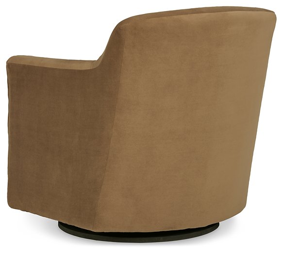 Bradney Swivel Accent Chair - World Furniture Gallery (Newark, CA)