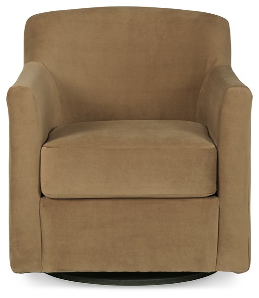 Bradney Swivel Accent Chair - World Furniture Gallery (Newark, CA)