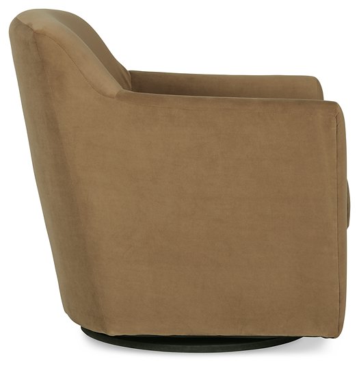 Bradney Swivel Accent Chair - World Furniture Gallery (Newark, CA)