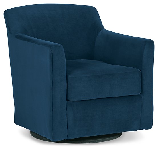 Bradney Swivel Accent Chair - World Furniture Gallery (Newark, CA)