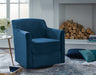 Bradney Swivel Accent Chair - World Furniture Gallery (Newark, CA)