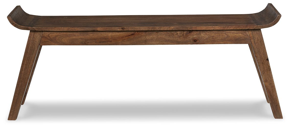 Abbianna Accent Bench - World Furniture Gallery (Newark, CA)