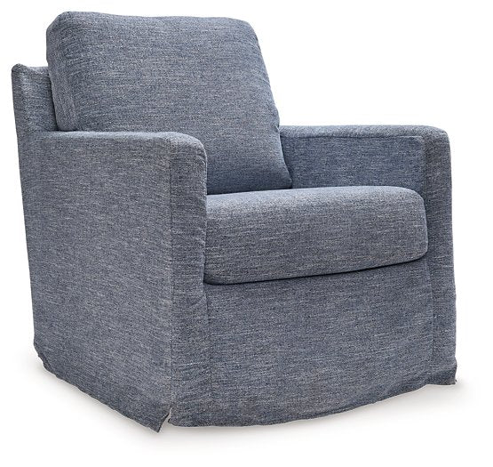 Nenana Next-Gen Nuvella Swivel Glider Accent Chair - World Furniture Gallery (Newark, CA)