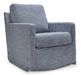 Nenana Next-Gen Nuvella Swivel Glider Accent Chair - World Furniture Gallery (Newark, CA)