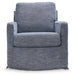 Nenana Next-Gen Nuvella Swivel Glider Accent Chair - World Furniture Gallery (Newark, CA)