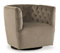 Hayesler Swivel Accent Chair - World Furniture Gallery (Newark, CA)