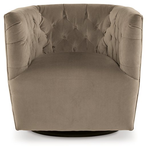 Hayesler Swivel Accent Chair - World Furniture Gallery (Newark, CA)