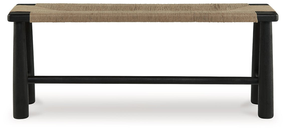 Acerman Accent Bench - World Furniture Gallery (Newark, CA)