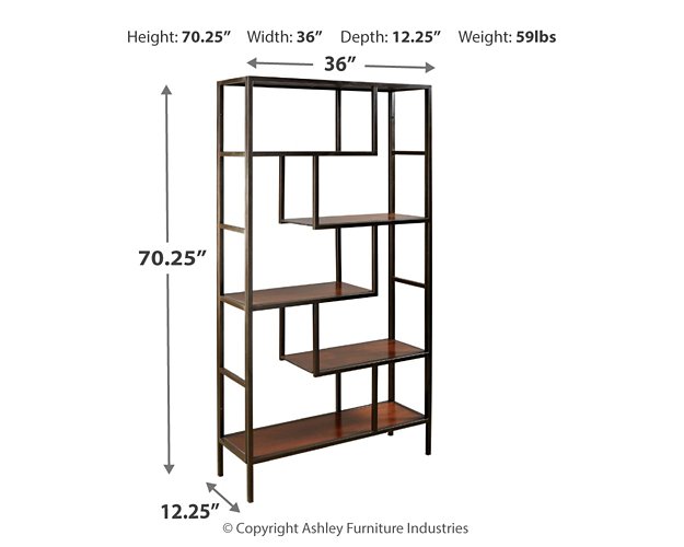 Frankwell Bookcase - World Furniture Gallery (Newark, CA)