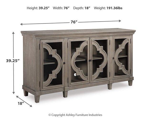 Fossil Ridge Accent Cabinet - World Furniture Gallery (Newark, CA)