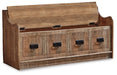 Garrettville Storage Bench - World Furniture Gallery (Newark, CA)