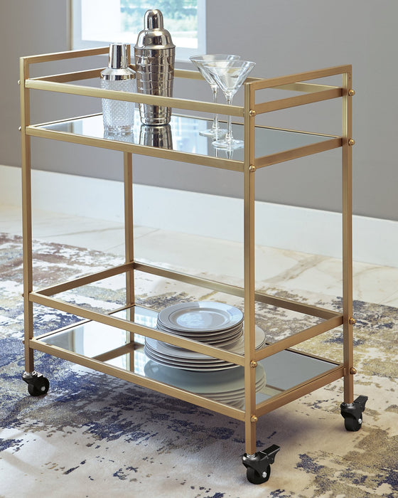 Kailman Bar Cart - World Furniture Gallery (Newark, CA)