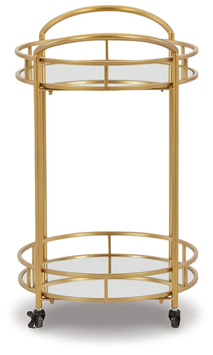 Wynora Bar Cart - World Furniture Gallery (Newark, CA)