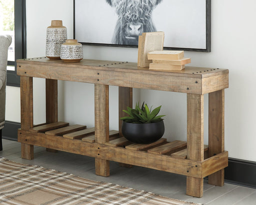 Susandeer Sofa/Console Table - World Furniture Gallery (Newark, CA)