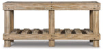 Susandeer Sofa/Console Table - World Furniture Gallery (Newark, CA)