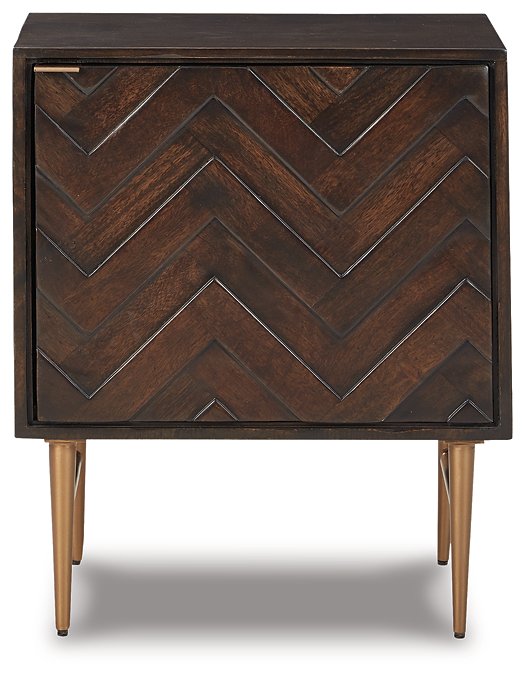 Dorvale Accent Cabinet - World Furniture Gallery (Newark, CA)