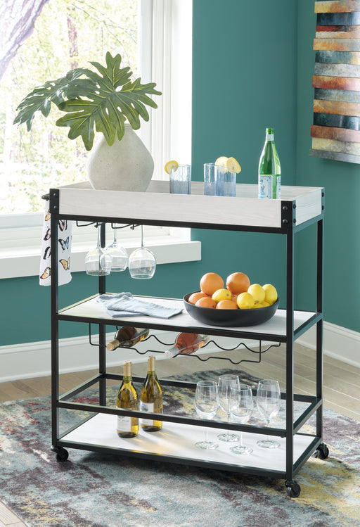 Bayflynn Bar Cart - World Furniture Gallery (Newark, CA)