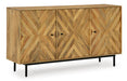 Cadewick Accent Cabinet - World Furniture Gallery (Newark, CA)