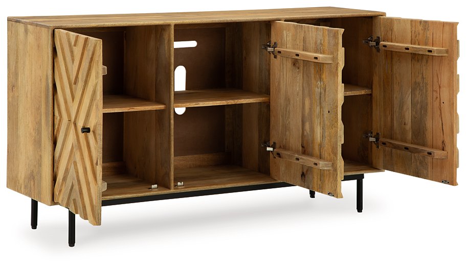 Cadewick Accent Cabinet - World Furniture Gallery (Newark, CA)