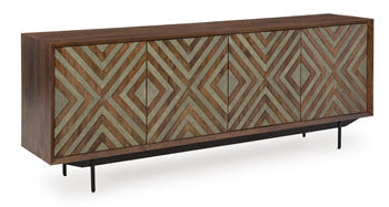 Dreggan Accent Cabinet - World Furniture Gallery (Newark, CA)