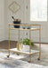 Plattfield Bar Cart - World Furniture Gallery (Newark, CA)