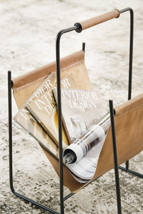 Faronworth Magazine Rack - World Furniture Gallery (Newark, CA)