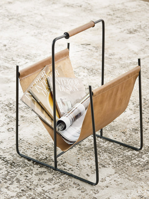 Faronworth Magazine Rack - World Furniture Gallery (Newark, CA)