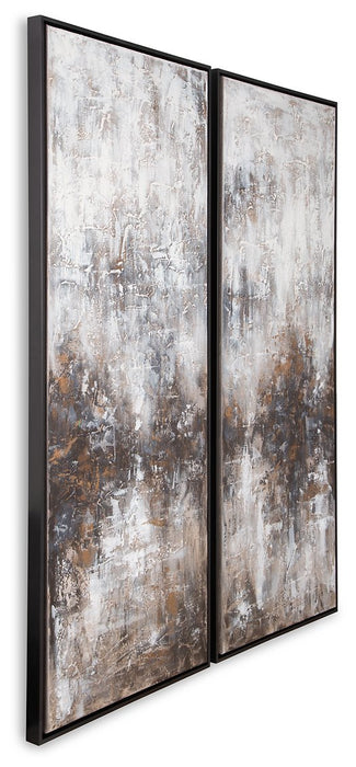 Sahriana Wall Art (Set of 2) - World Furniture Gallery (Newark, CA)