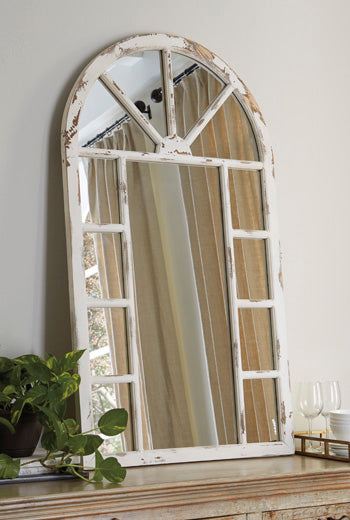 Divakar Accent Mirror - World Furniture Gallery (Newark, CA)