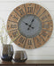 Payson Wall Clock - World Furniture Gallery (Newark, CA)