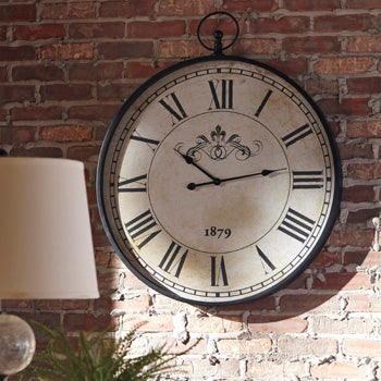 Augustina Wall Clock - World Furniture Gallery (Newark, CA)