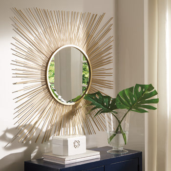 Elspeth Accent Mirror - World Furniture Gallery (Newark, CA)