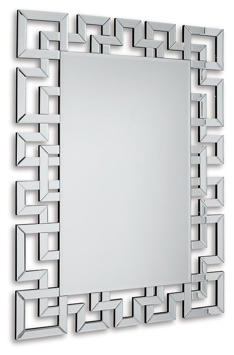 Jasna Accent Mirror - World Furniture Gallery (Newark, CA)