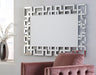 Jasna Accent Mirror - World Furniture Gallery (Newark, CA)