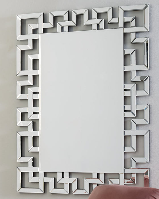 Jasna Accent Mirror - World Furniture Gallery (Newark, CA)