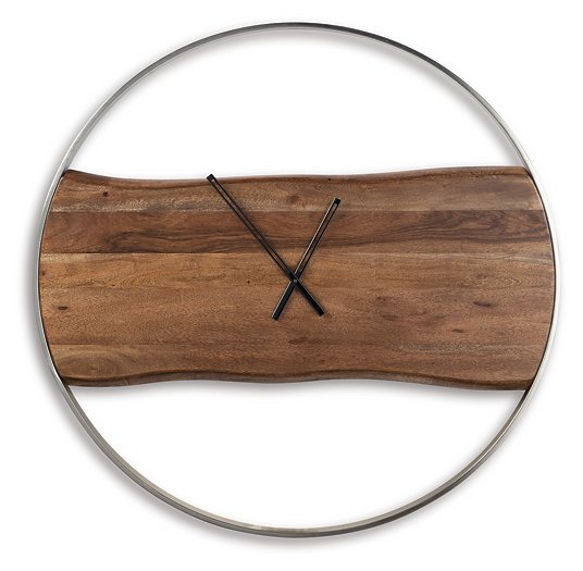 Panchali Wall Clock - World Furniture Gallery (Newark, CA)