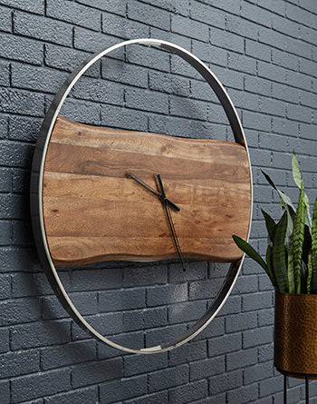 Panchali Wall Clock - World Furniture Gallery (Newark, CA)