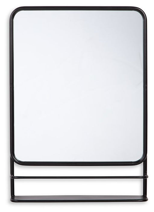 Ebba 22" x 31" Accent Mirror - World Furniture Gallery (Newark, CA)