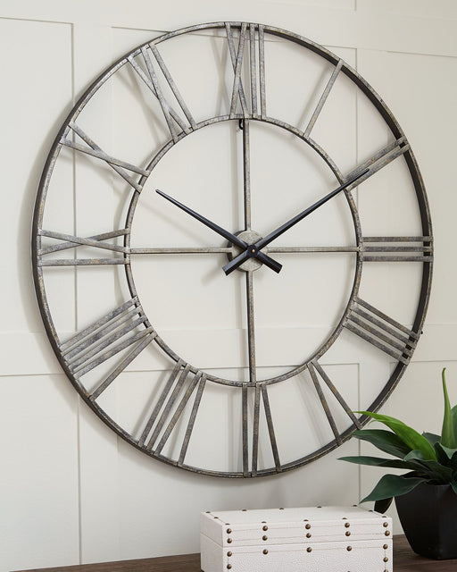 Paquita Wall Clock - World Furniture Gallery (Newark, CA)