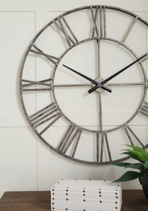 Paquita Wall Clock - World Furniture Gallery (Newark, CA)