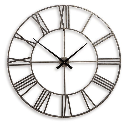 Paquita Wall Clock - World Furniture Gallery (Newark, CA)