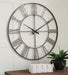 Paquita Wall Clock - World Furniture Gallery (Newark, CA)