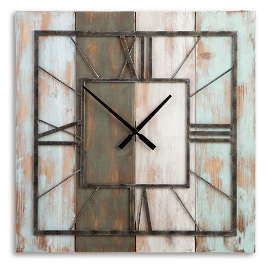 Perdy Wall Clock - World Furniture Gallery (Newark, CA)