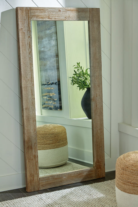 Waltleigh Floor Mirror - World Furniture Gallery (Newark, CA)